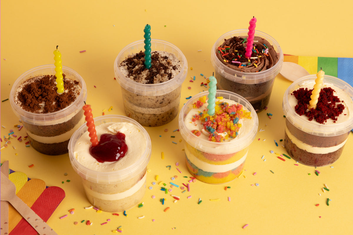 6 Cake Tub BUNDLE