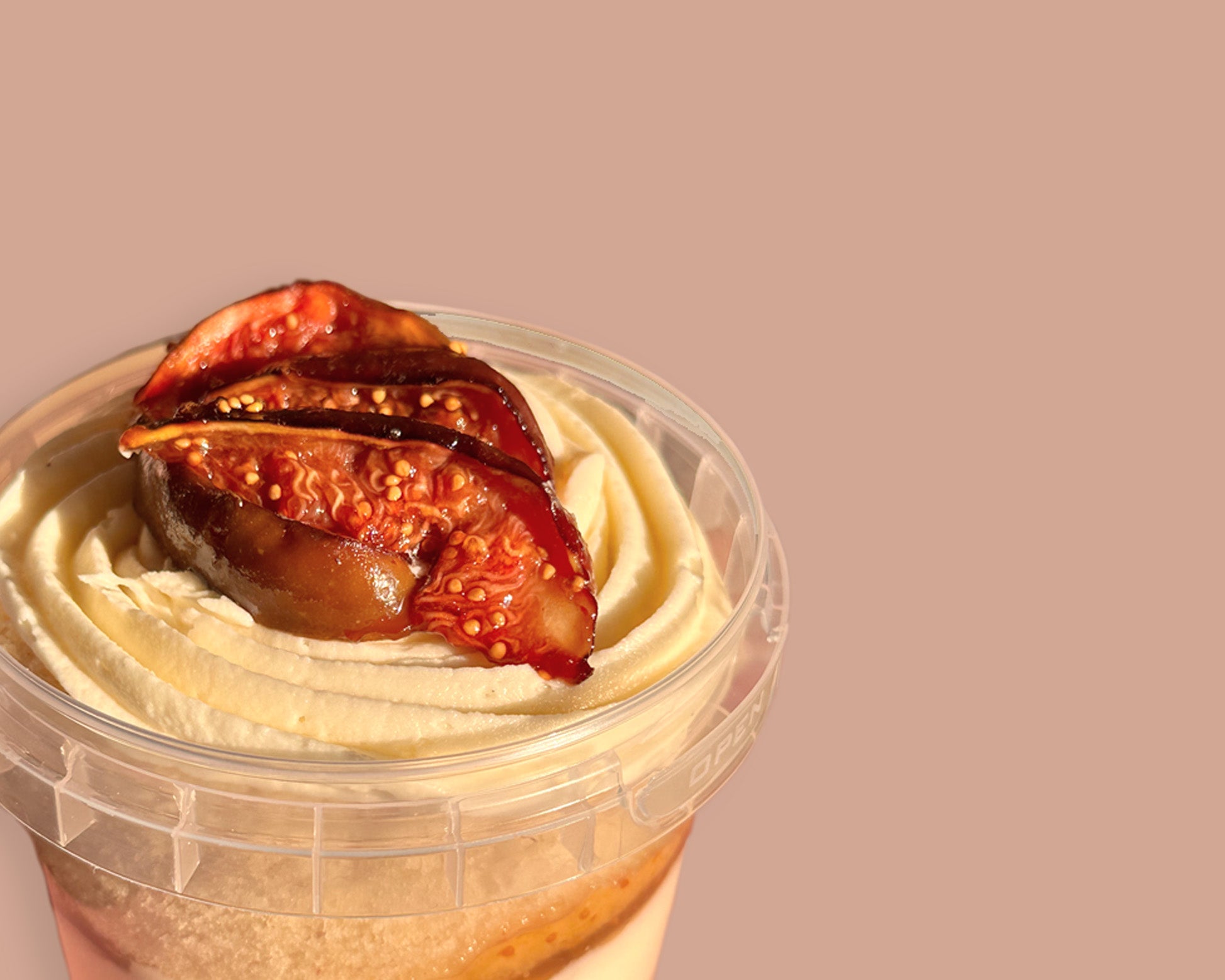 Figs and Almond Cake Tub