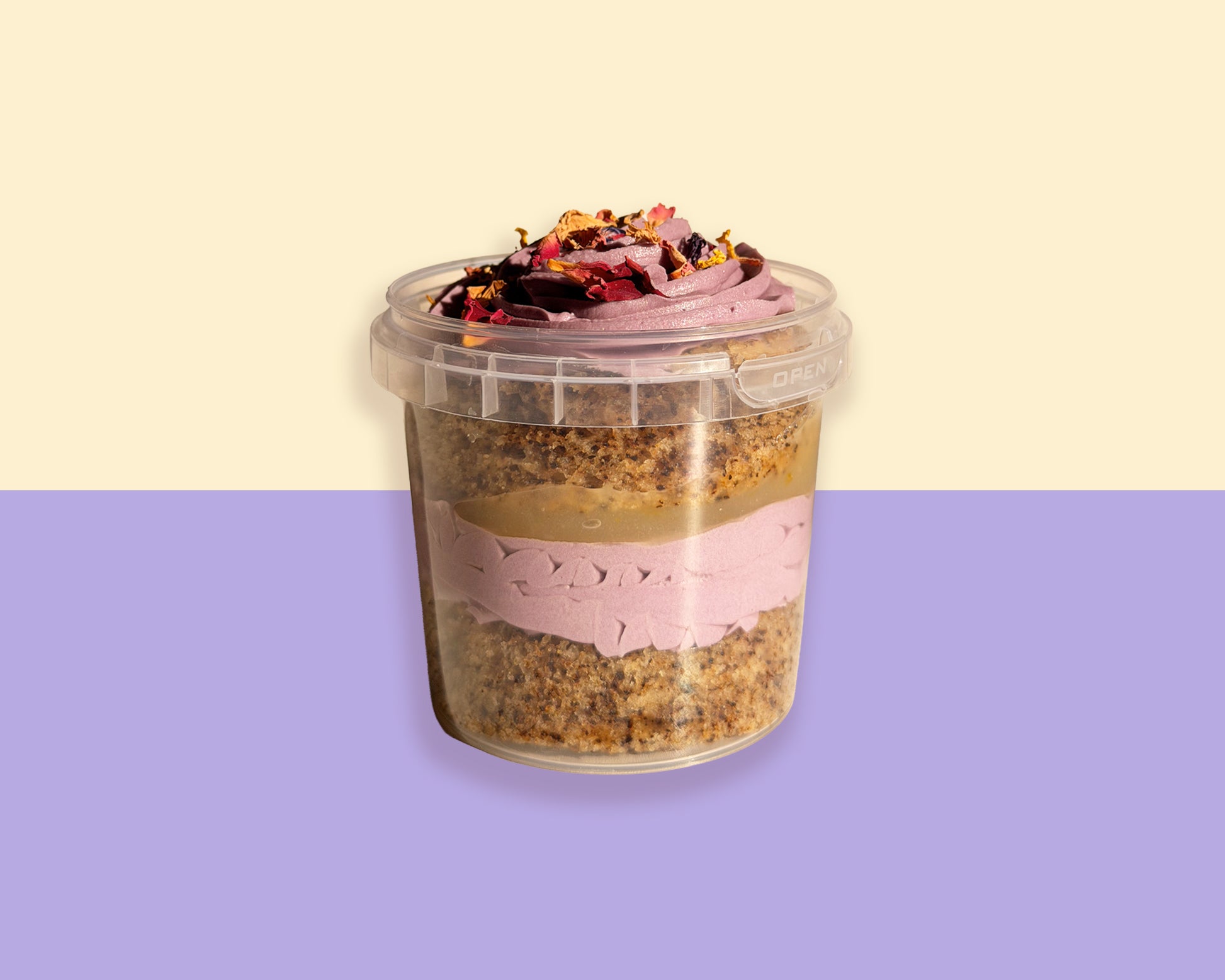 Earl Grey & Lemon Curd Cake Tub