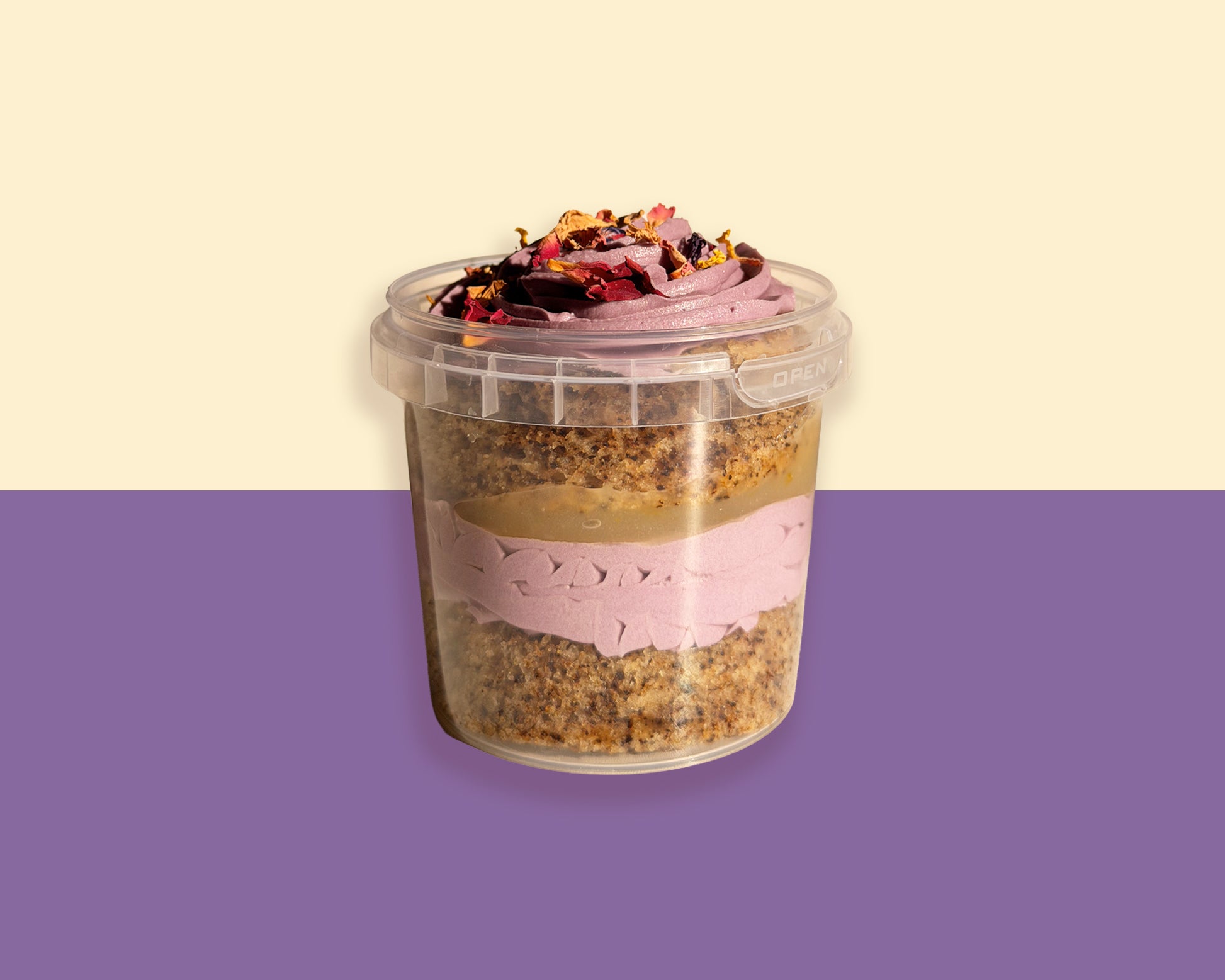 Earl Grey & Lemon Curd Cake Tub