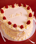 Cherries Vintage Cake