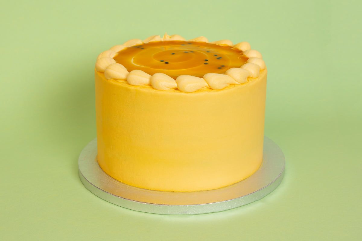 Mango and Passion Fruit Cake