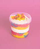 Rainbow Vanilla Cake Tub