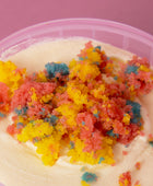 Rainbow Vanilla Cake Tub