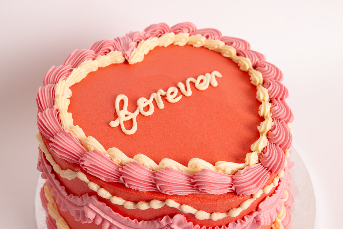 Forever Vintage Wedding Cake