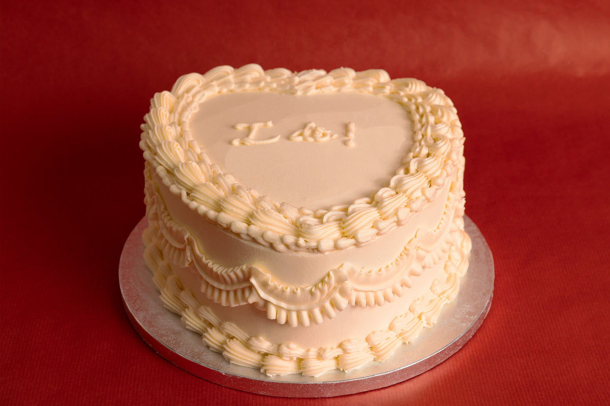 I Do Vintage Wedding Cake