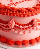 Just Married Vintage Wedding Cake