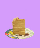 Caramel Coconut Latte Cake