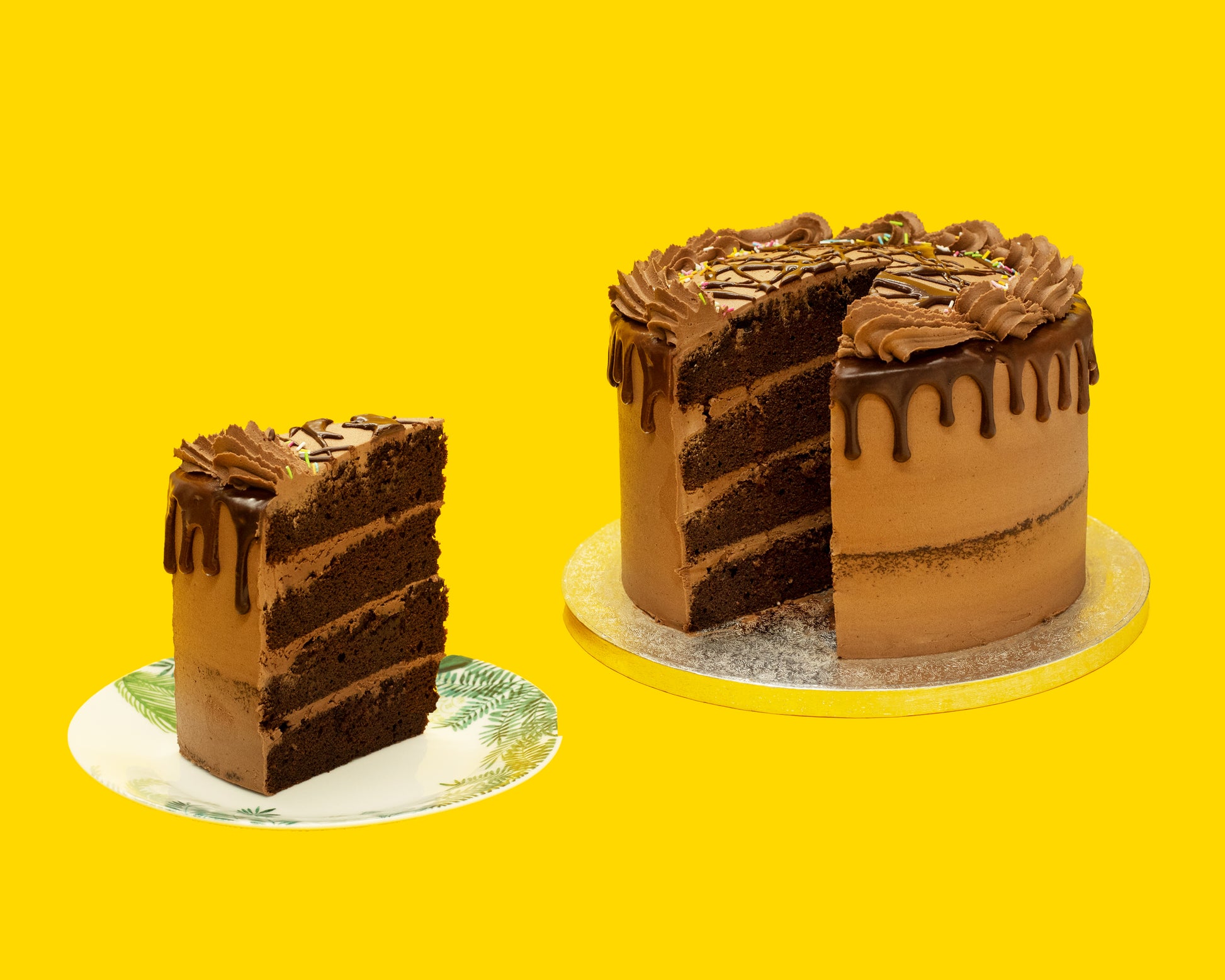 Double Chocolate Cake