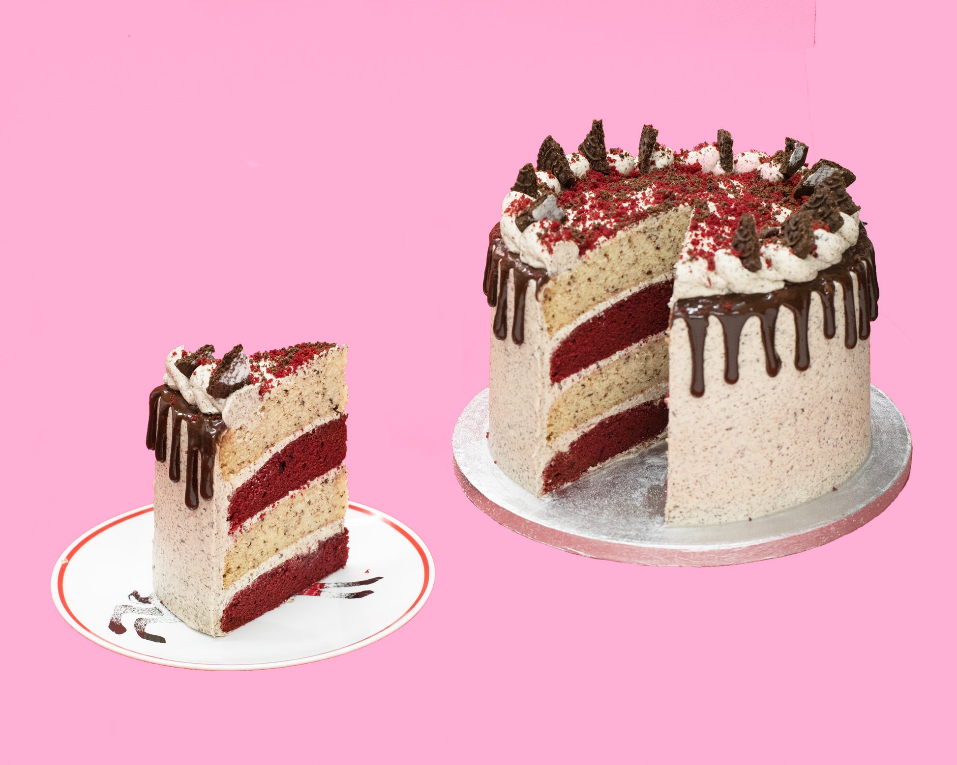 Cookies & Red Velvet Cake