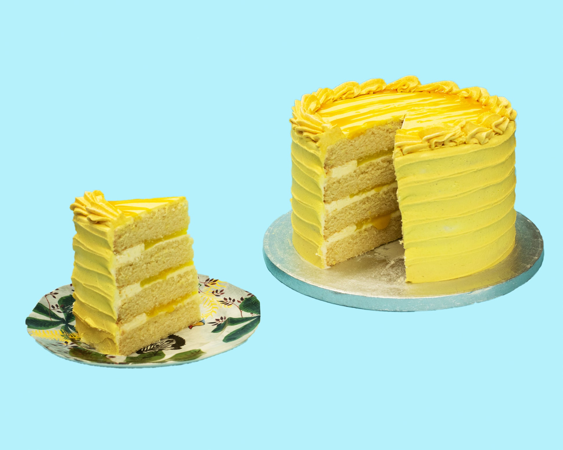 Lemon Curd Cake