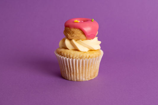 Vanilla Doughnut Cupcakes